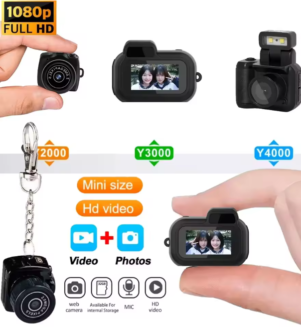 Key Chain Camera HD Video Audio Recorder
