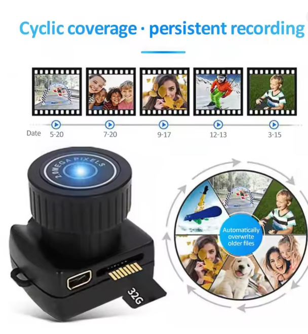 Key Chain Camera HD Video Audio Recorder